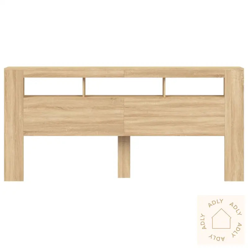 Sengegavl Sonoma Eik 220X18,5X103,5 Cm Konstruert Tre