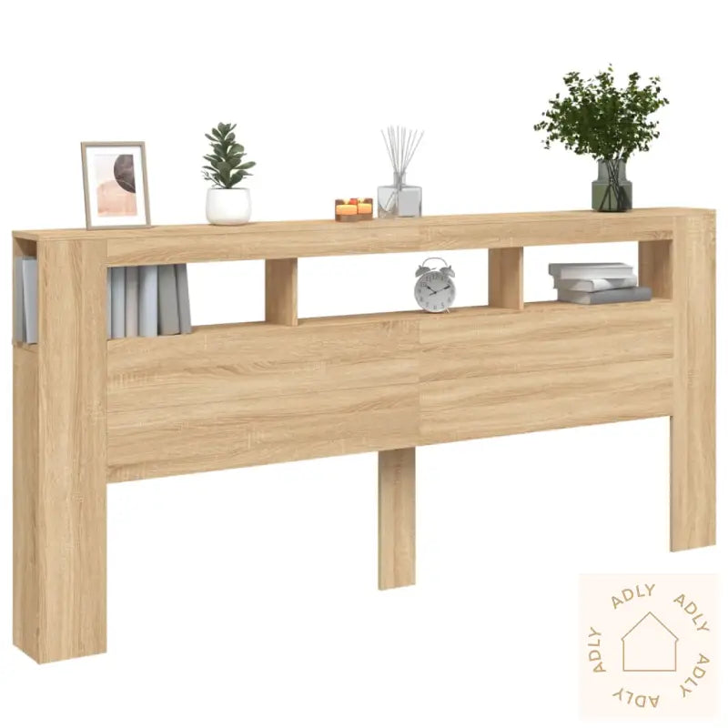 Sengegavl Sonoma Eik 220X18,5X103,5 Cm Konstruert Tre
