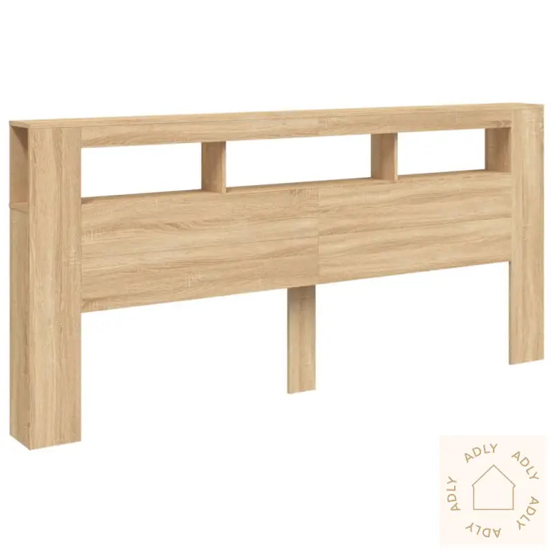 Sengegavl Sonoma Eik 220X18,5X103,5 Cm Konstruert Tre