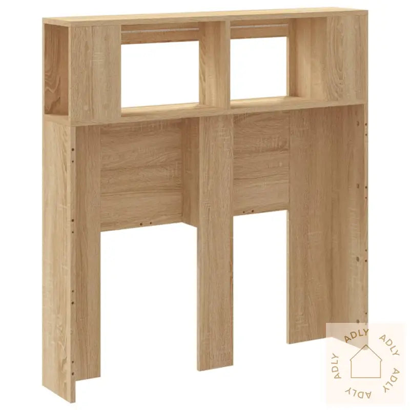 Sengegavl Med Led Sonoma Eik 100X18,5X103,5 Cm Konstruert Tre