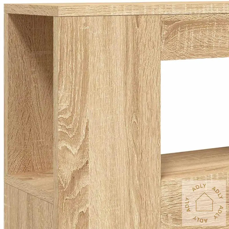 Sengegavl Med Led Sonoma Eik 100X18,5X103,5 Cm Konstruert Tre