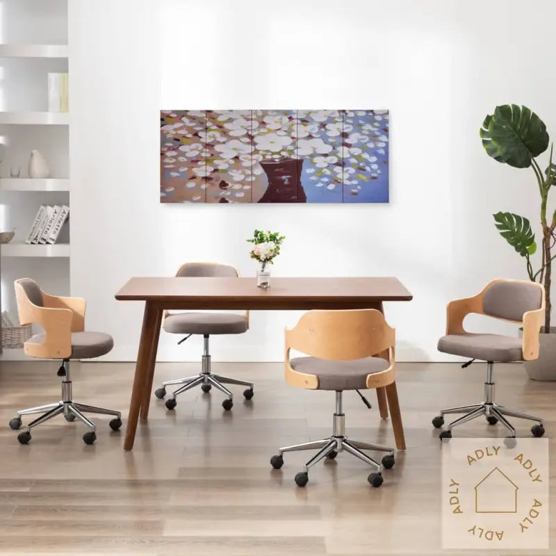 Lerretsbilde Blomster I Vase Flerfarget 150X60 Cm