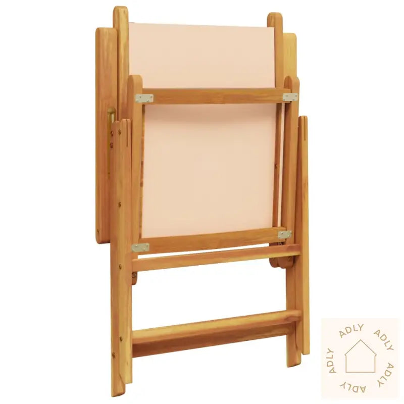 Lenestoler For Hage 6 Stk Beige Stoff Og Heltre