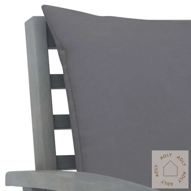 Hagesofagruppe Med Pute 5 Deler Heltre Akasie Grå