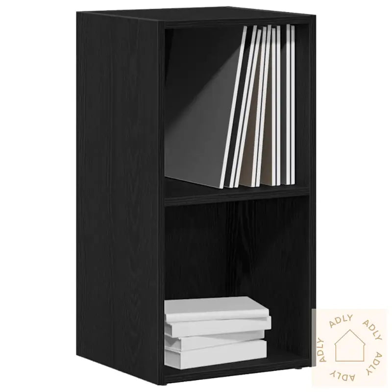 Lp Oppbevaringsboks Svart Eik 71X34X36 Cm Konstruert Tre
