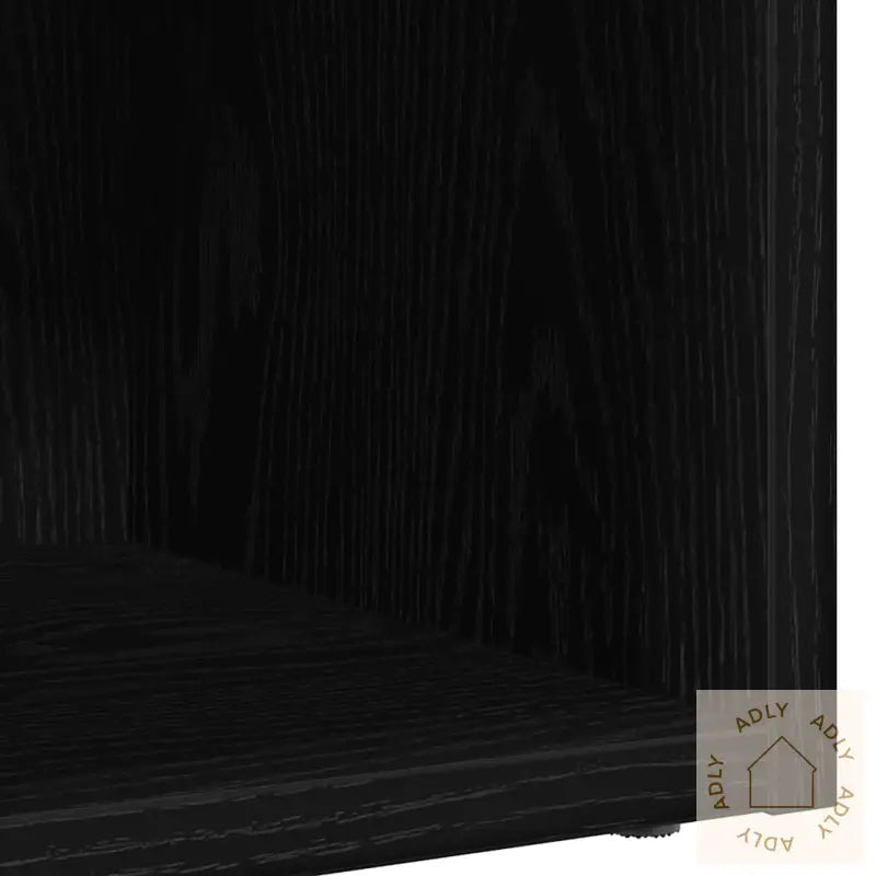 Lp Oppbevaringsboks Svart Eik 71X34X36 Cm Konstruert Tre