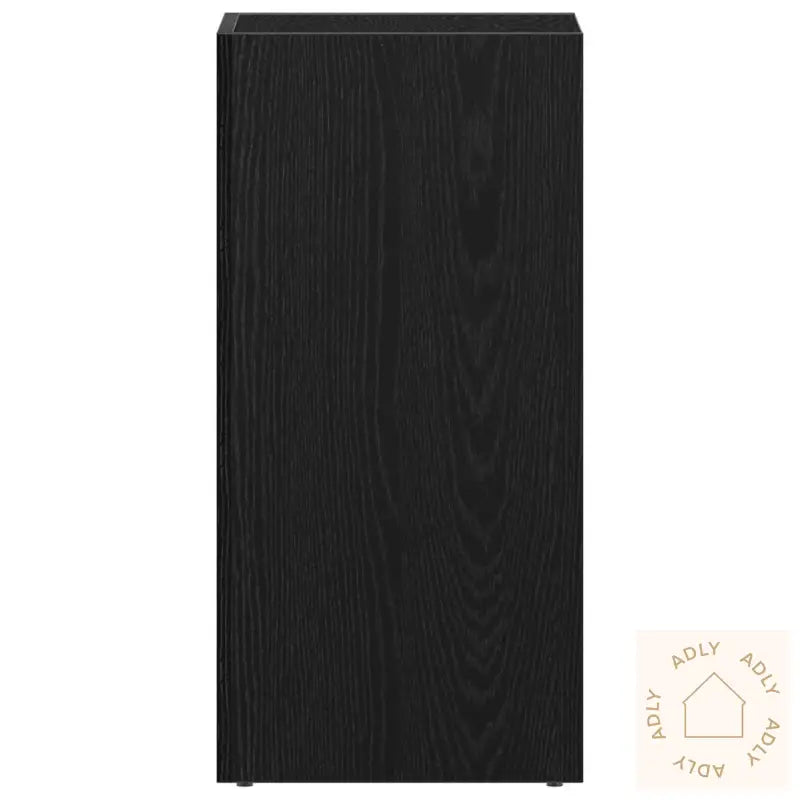 Lp Oppbevaringsboks Svart Eik 71X34X36 Cm Konstruert Tre