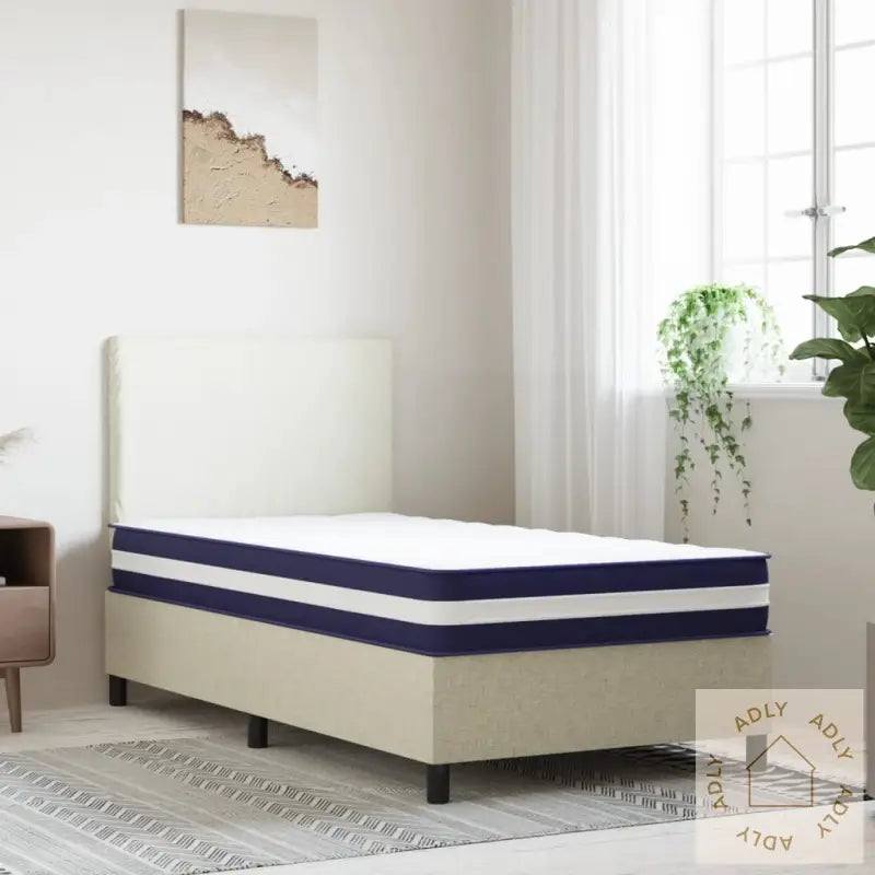 Madrass Med Pocketfjær Middels Fast 90X200 Cm