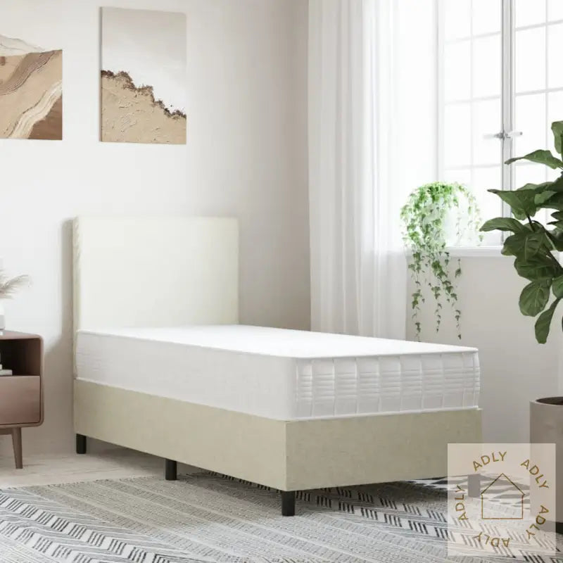 Madrass Med Pocketfjær Middels Fast 90X200 Cm