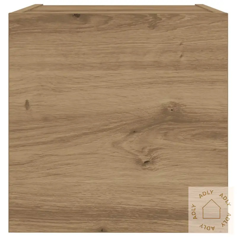 Vegghengte Tv-Benker 6 Stk Artisan Eik Konstruert Tre