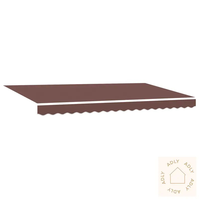 Markise Erstatningsstoff For 4X2 M Ramme Brun