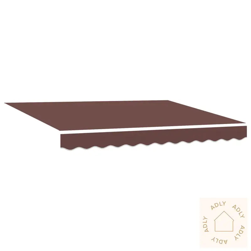 Markise Erstatningsstoff For 2.5X2 M Ramme Brun