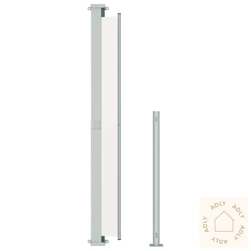 Uttrekkbar Sidemarkise 180X300 Cm Kremhvit