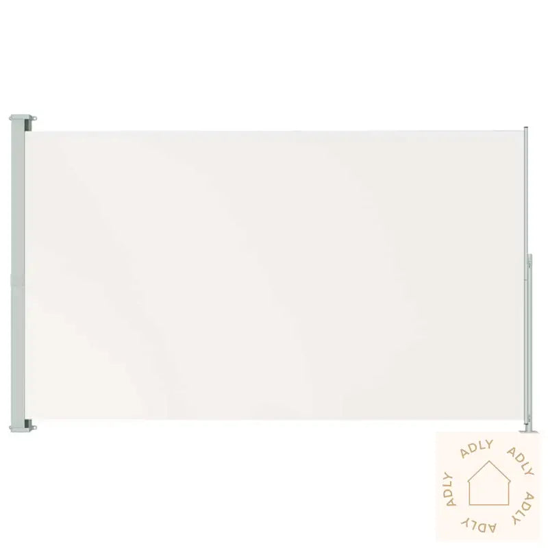Uttrekkbar Sidemarkise 180X300 Cm Kremhvit
