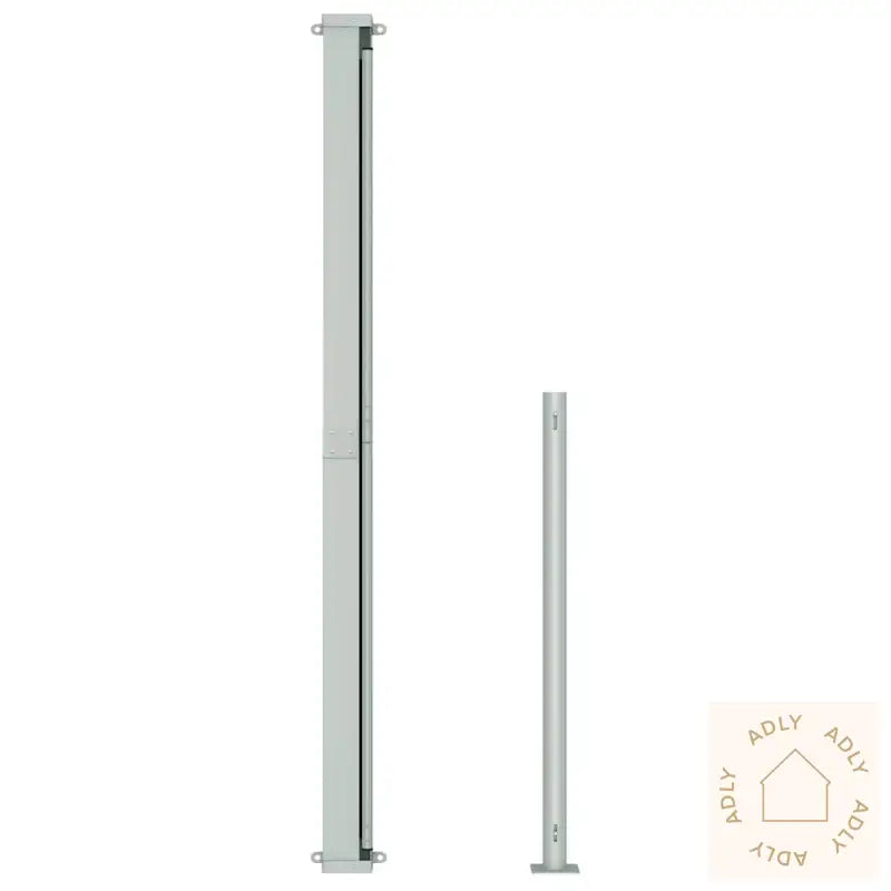 Uttrekkbar Sidemarkise 220X500 Cm Svart