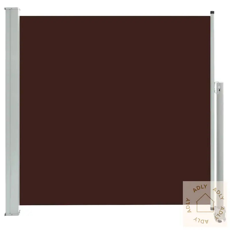 Uttrekkbar Sidemarkise 160X300 Cm Brun