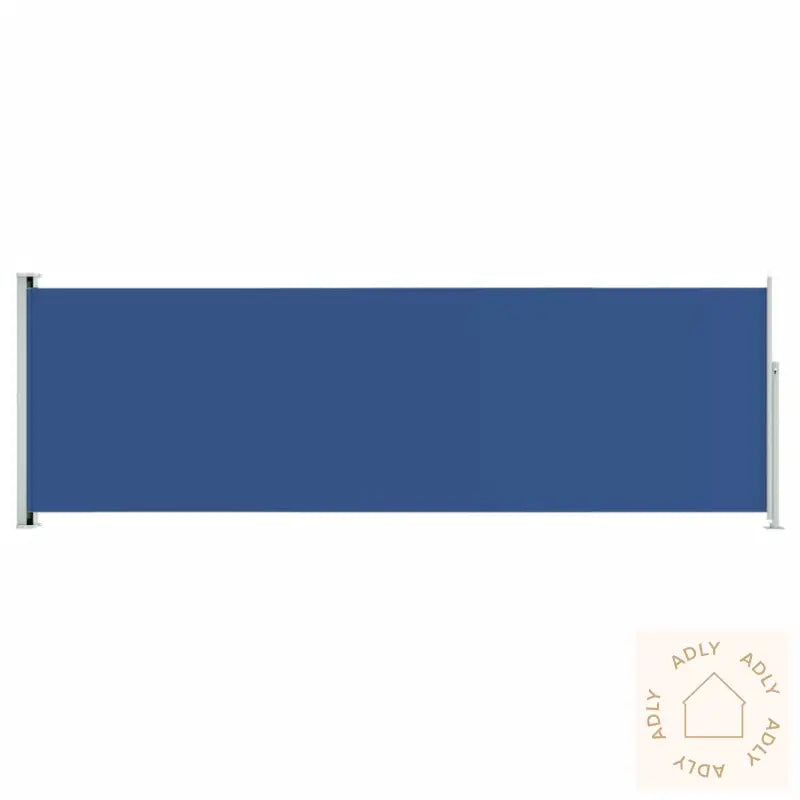 Uttrekkbar Sidemarkise 200X600 Cm Blå