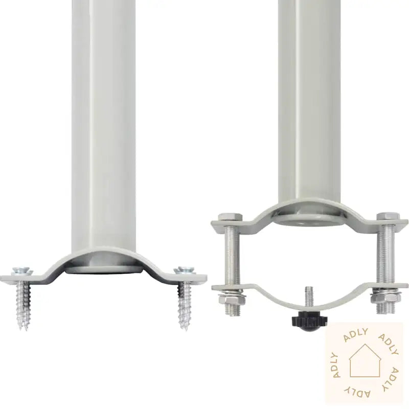 Uttrekkbar Sidemarkise 80X300 Cm Kremhvit