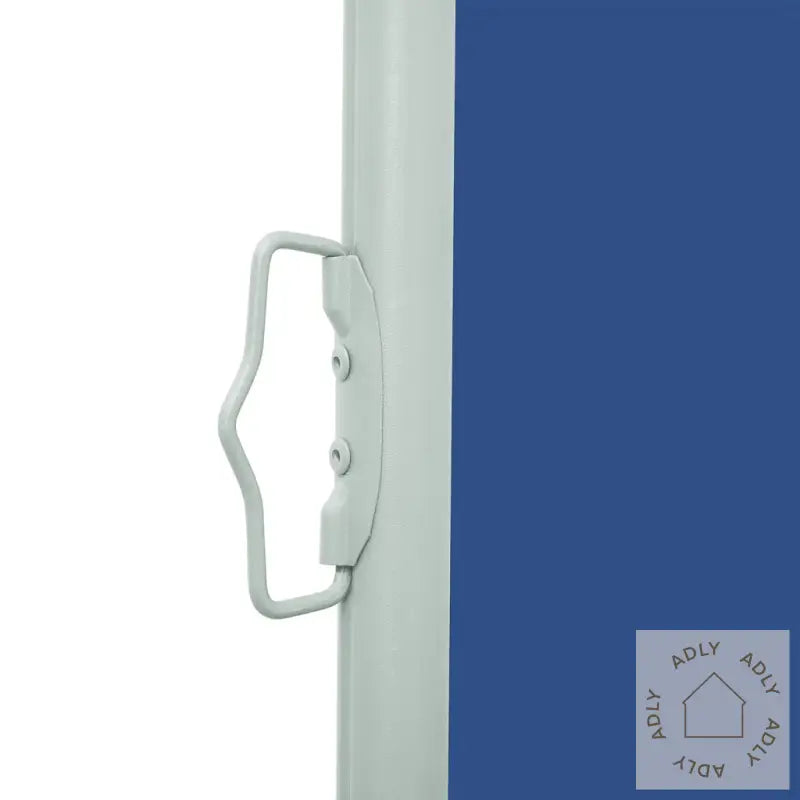 Uttrekkbar Sidemarkise 100X300 Cm Blå