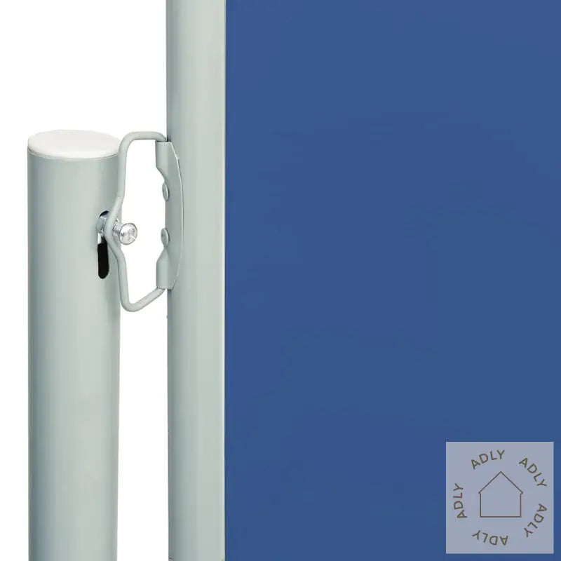 Uttrekkbar Sidemarkise 117X600 Cm Blå