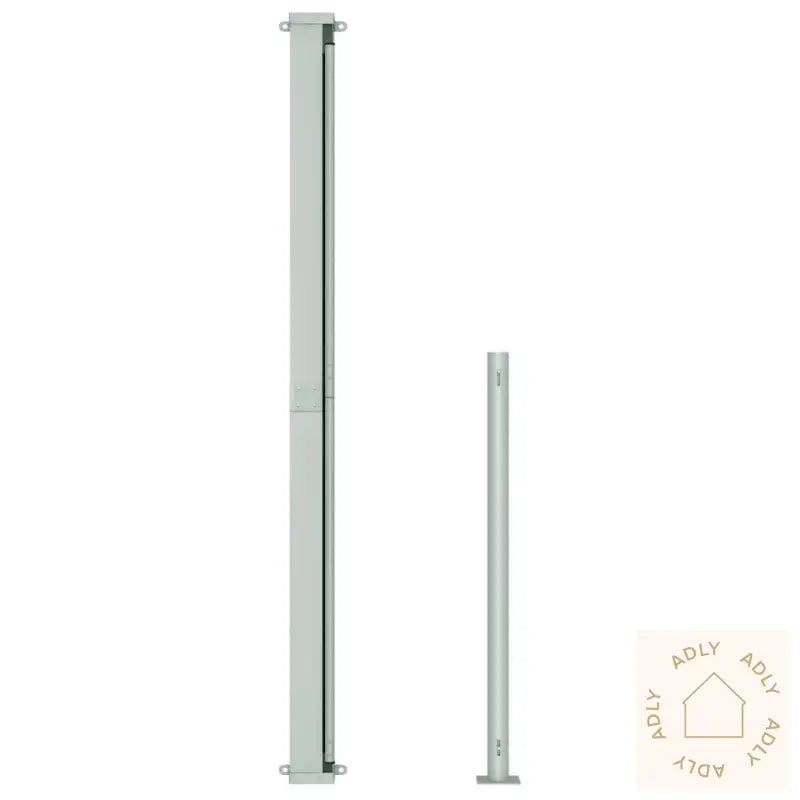 Uttrekkbar Sidemarkise 180X500 Cm Rød