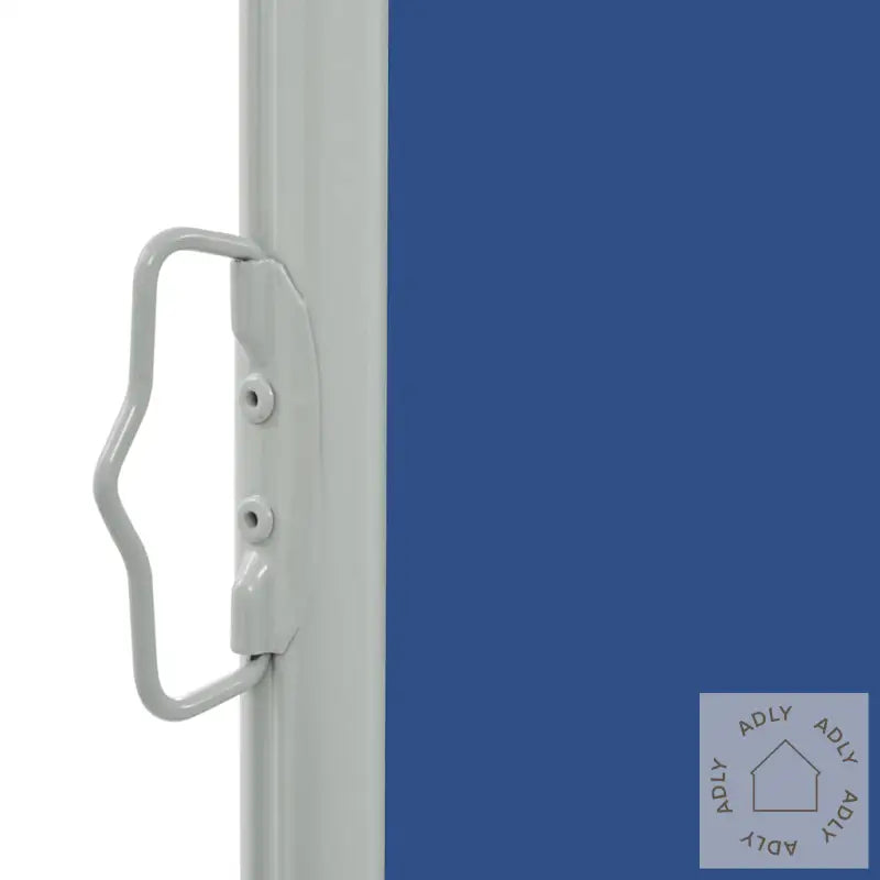 Uttrekkbar Sidemarkise 80X300 Cm Blå