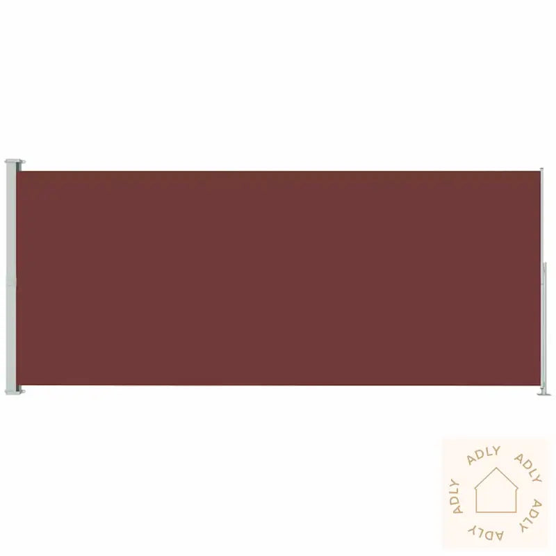 Uttrekkbar Sidemarkise 180X500 Cm Brun