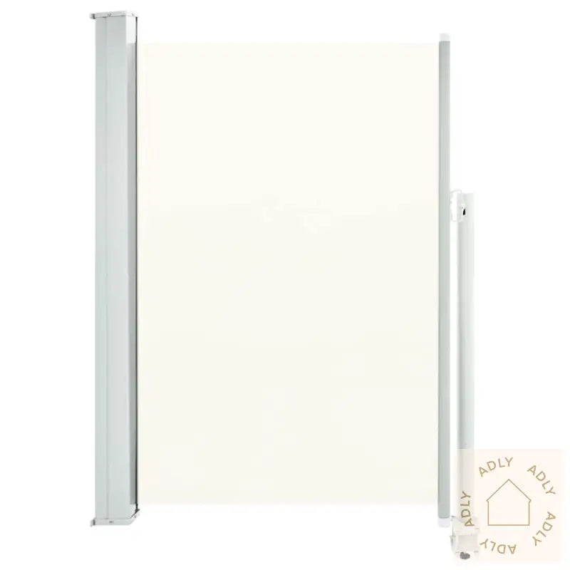 Uttrekkbar Sidemarkise 120X300 Cm Kremhvit