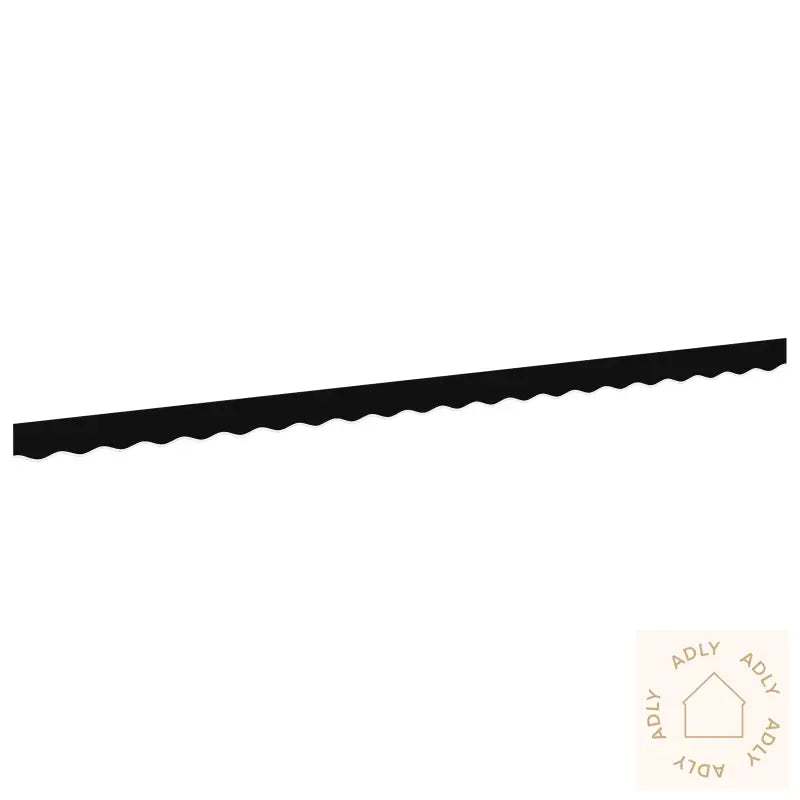 Markise Valance For 5 M Ramme Svart 4.8X0.2 M