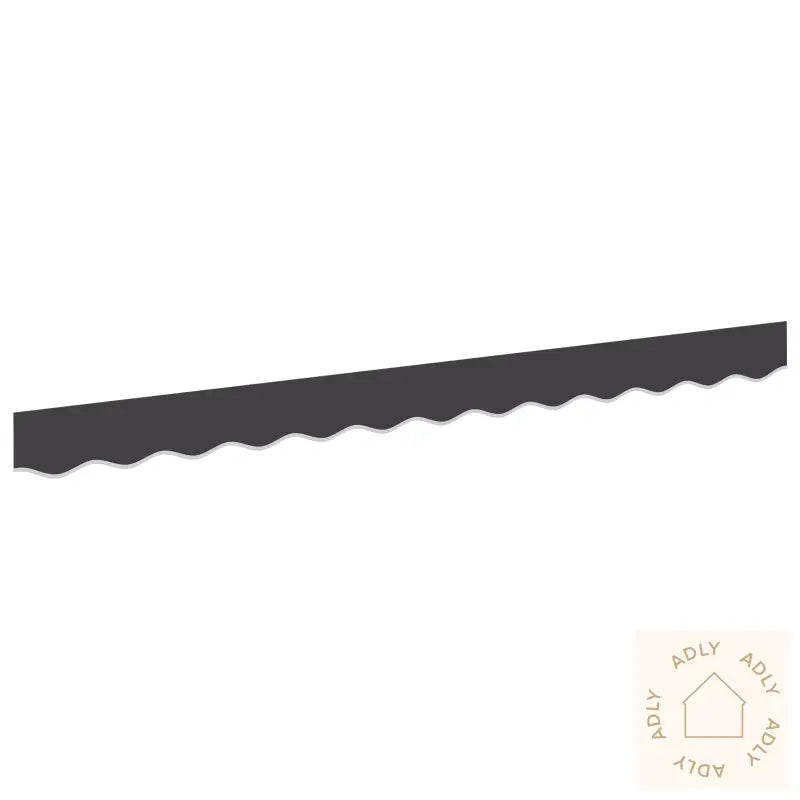 Markise Valance For 2.5 M Ramme Antrasitt 2.3X0.2 M
