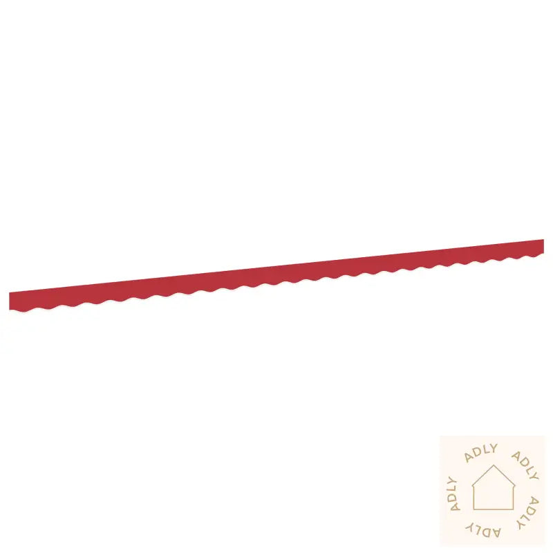 Markise Valance For 6 M Ramme Rød 5.8X0.2 M