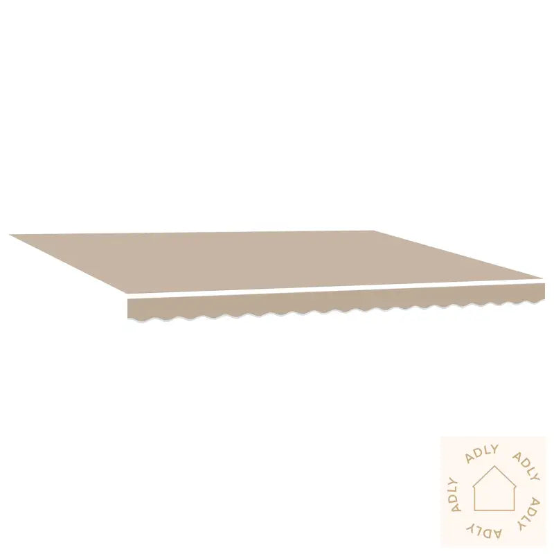 Markise Erstatningsstoff For 4.5X3.5 M Ramme Beige