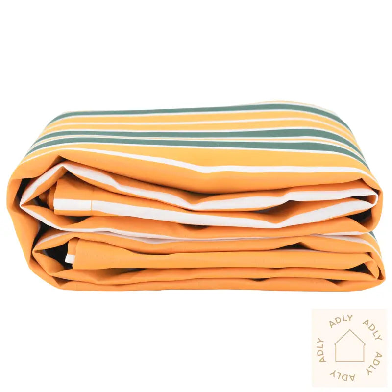 Stoff Til Markise Grønt Og Gult 10X1,6 M