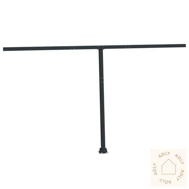 Markisestolpesett Antrasitt 450X245 Cm Jern