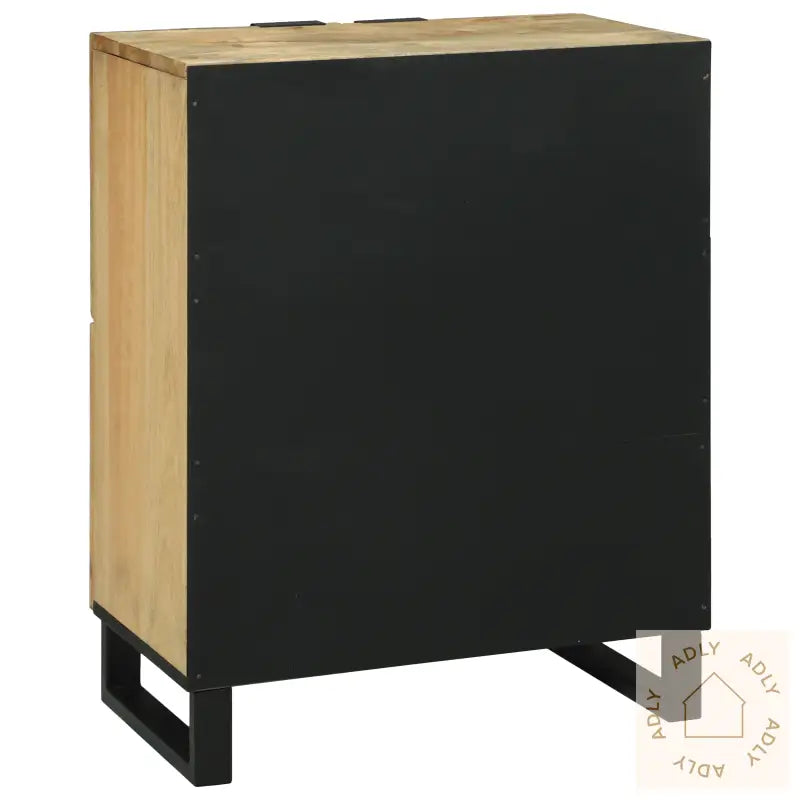 Sideboard 60X33.5X75 Cm Massivt Mangotre Og Ingeniørt Tre