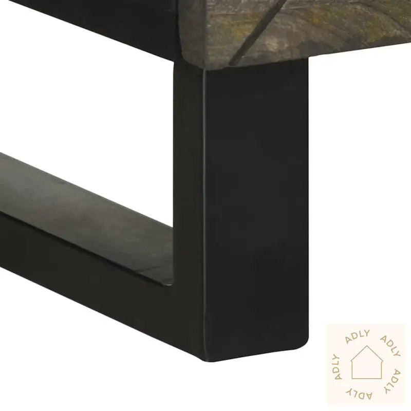 Skjenk Svart 40X33X75 Cm Heltre Mango
