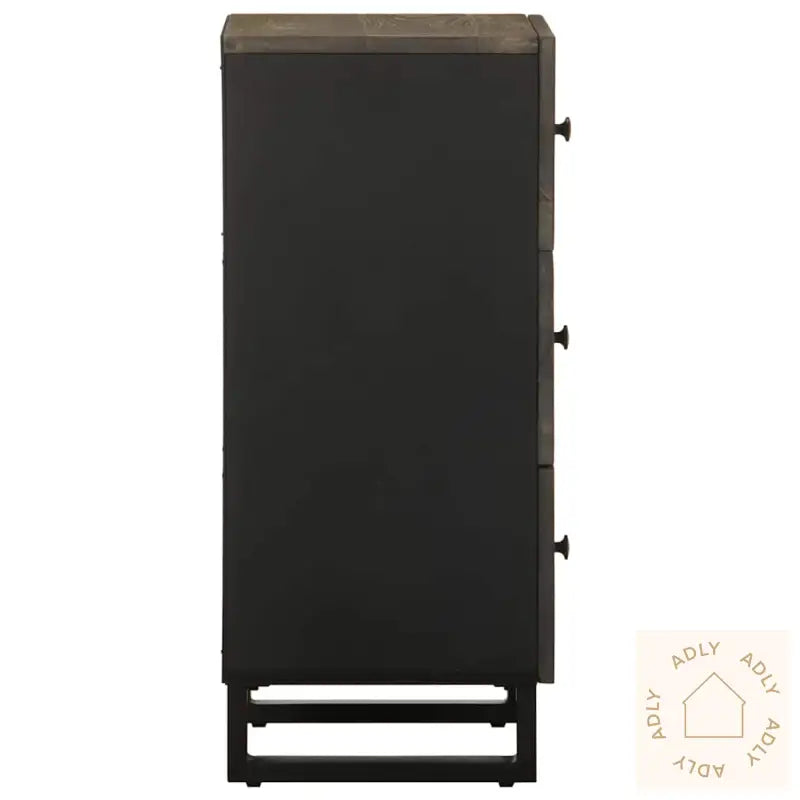Skjenk Svart 40X33X75 Cm Heltre Mango