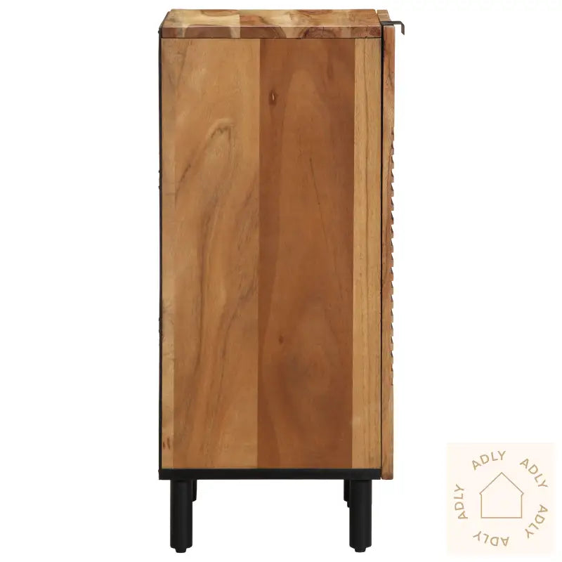 Sideboard 40X33X75 Cm Massivt Akasietre