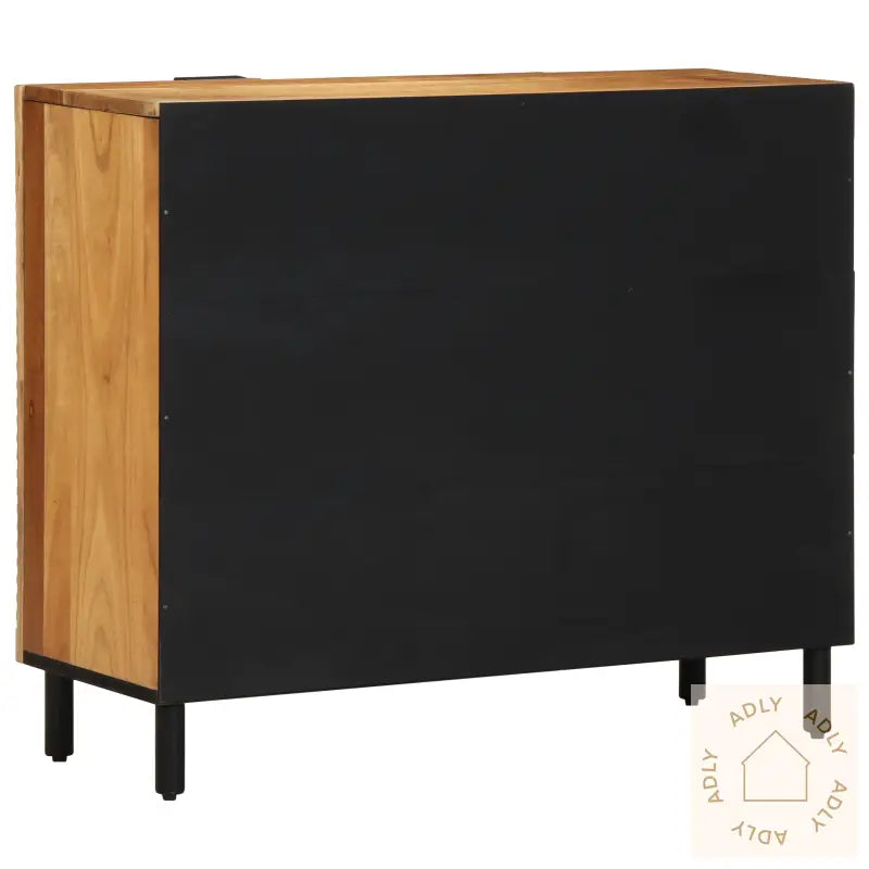 Sideboard 90X33X75 Cm Solid Wood Acacia