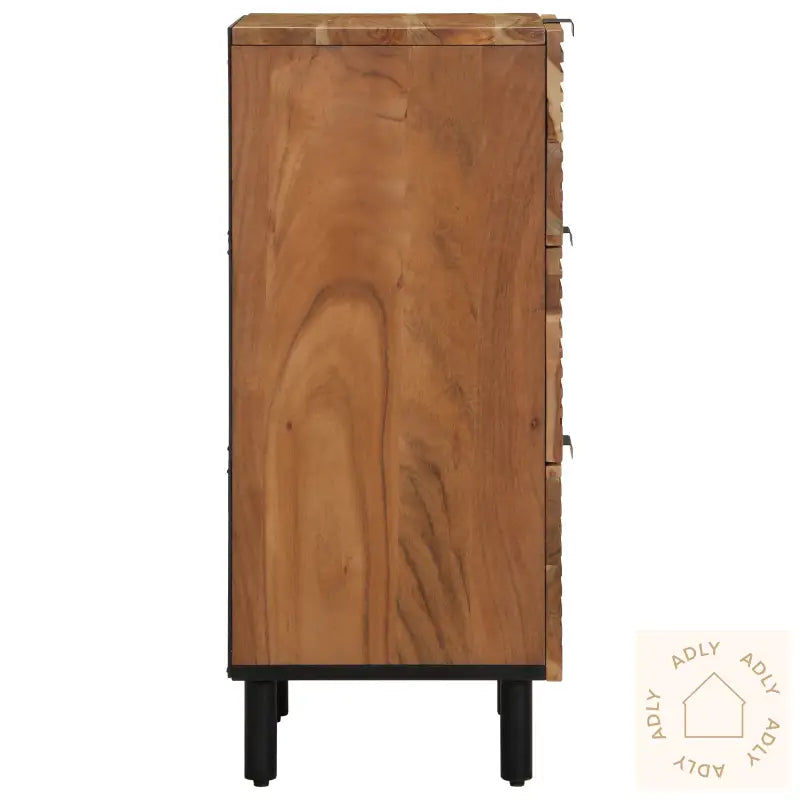 Sideboard 40X33X75 Cm Massivt Akasietre
