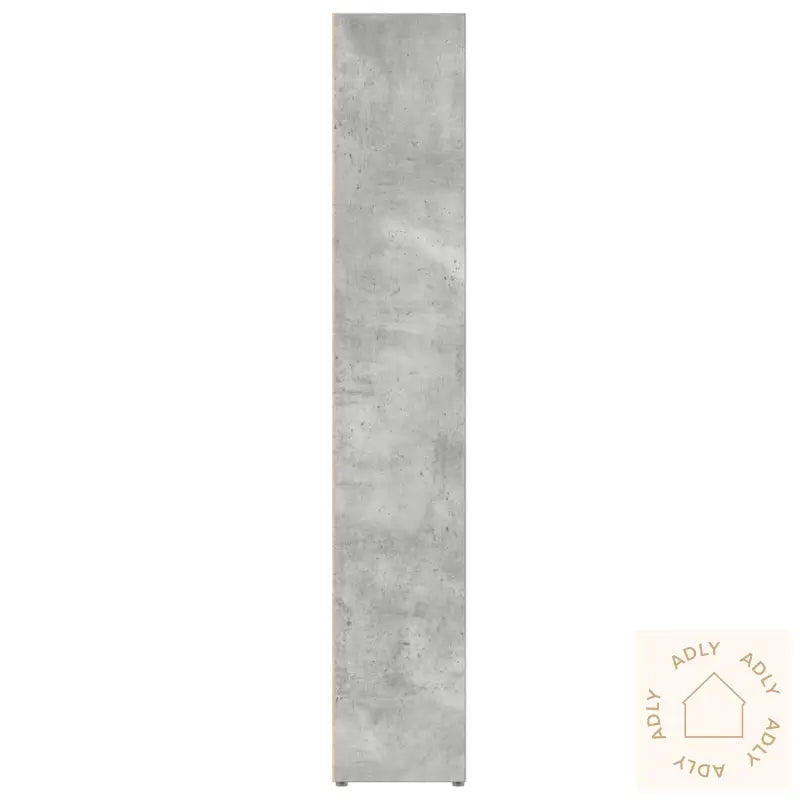 Cd-Skap 2 Stk Betonggrå 21X16X93,5 Cm Sponplate
