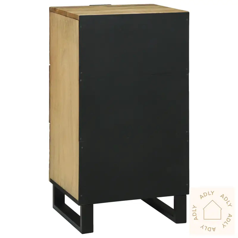 Sideboard 40X33.5X75 Cm Solid Mangotre Og Konstruert Tre