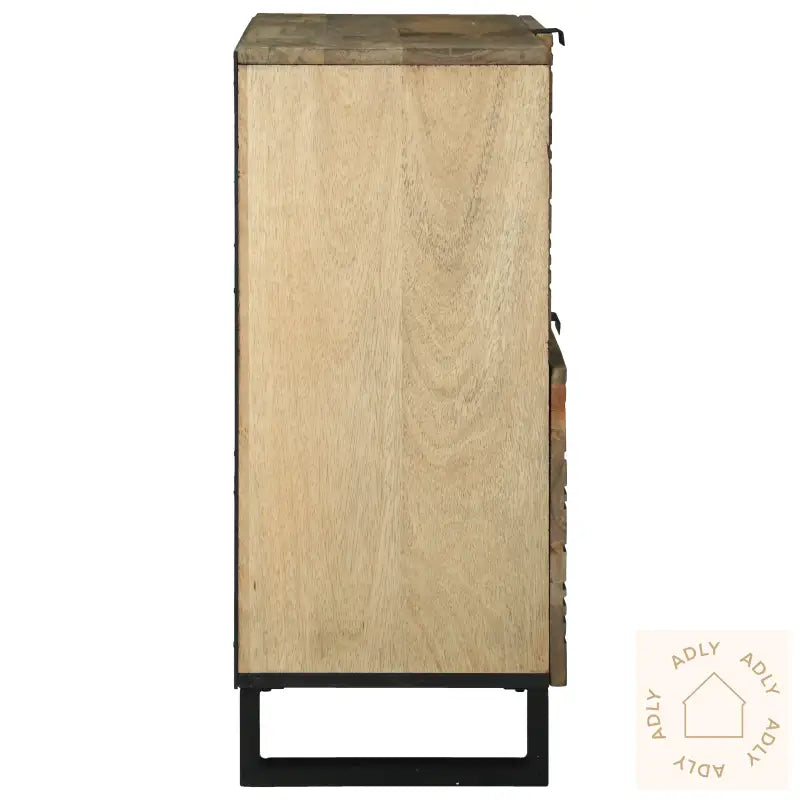 Sideboard 80X33.5X75 Cm Solid Tre Mango
