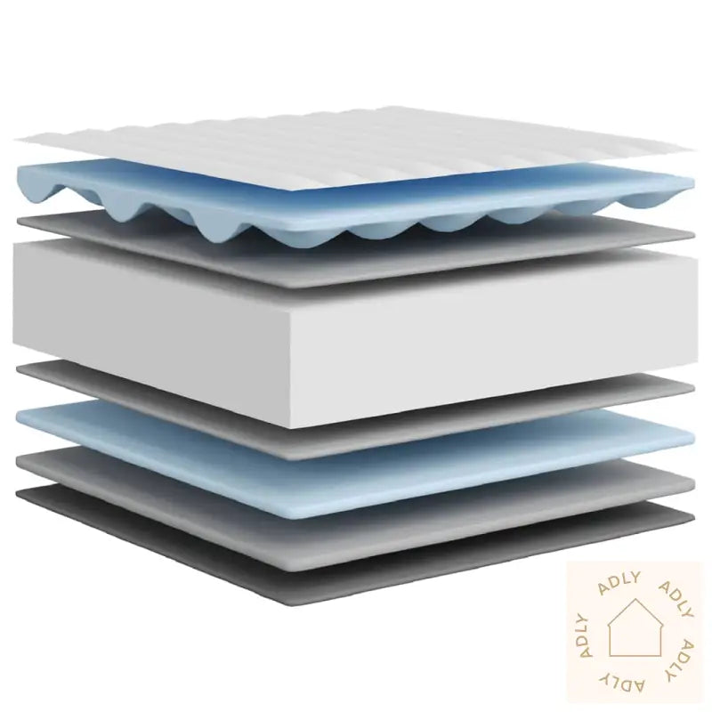 Skummadrass Middels Myk 80X200 Cm