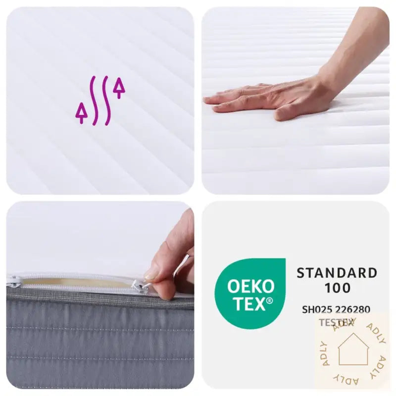 Skummadrass Middels Myk 90X190 Cm