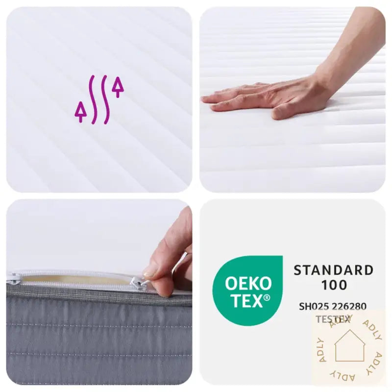 Skummadrass Middels Myk 140X190 Cm