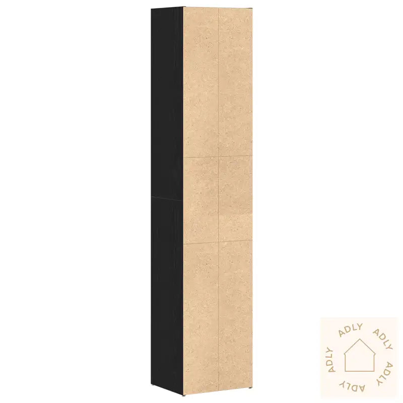 Bokskap Modulært Svart Eik 36X30X171 Cm Konstruert Tre
