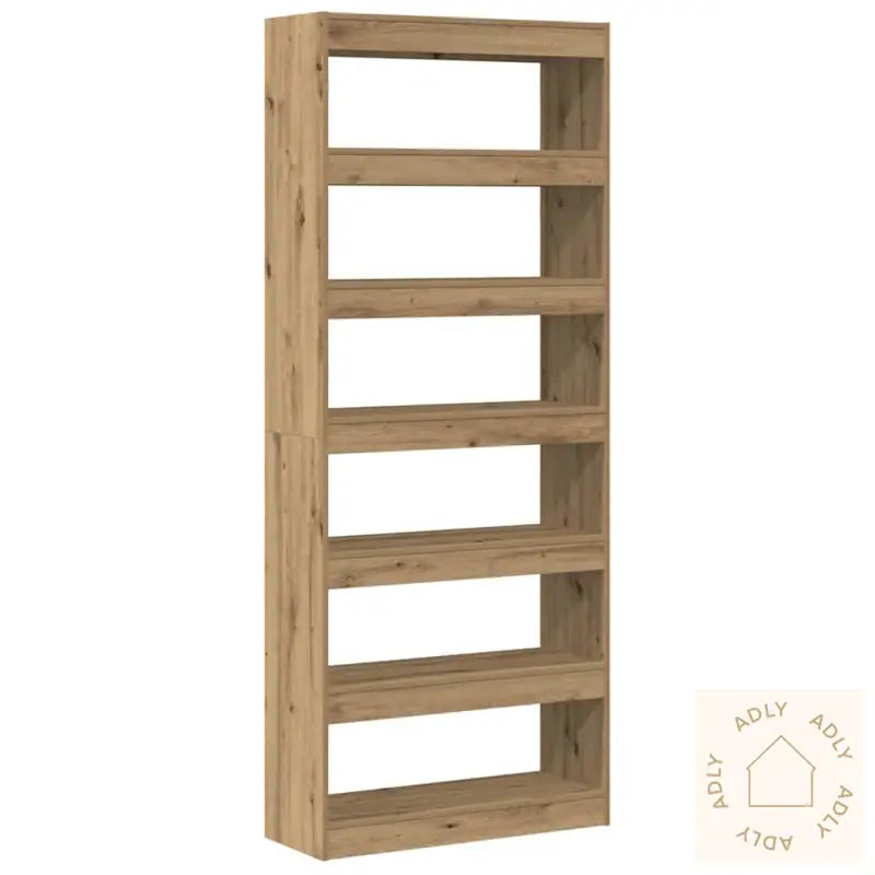 Bokhylle / Romdeler Artisan Eik 80X30X198 Cm