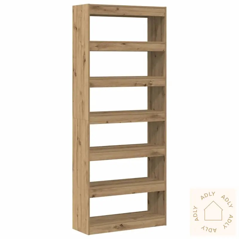 Bokhylle / Romdeler Artisan Eik 80X30X198 Cm