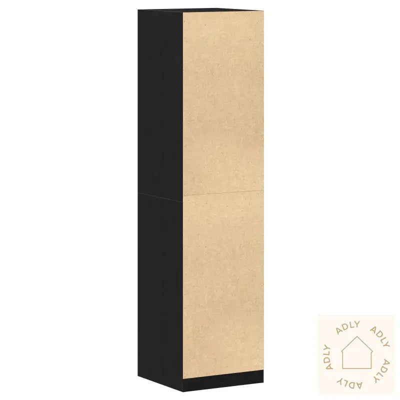 Klesskap Svart Eik 50X50X200 Cm Laget Av Tre